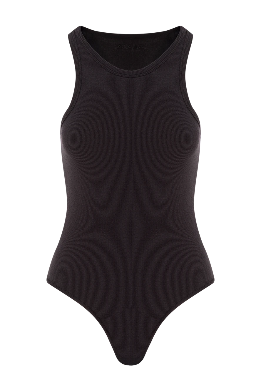 Alaia women's bodysuit made of cotton and viscose in black with a tight fit 190157 - photo 1