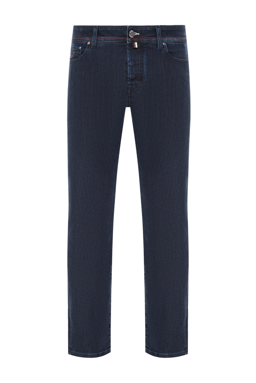 Jacob Cohen чоловічі джинси глибокого індиго з акцентом 190189 - фото 1