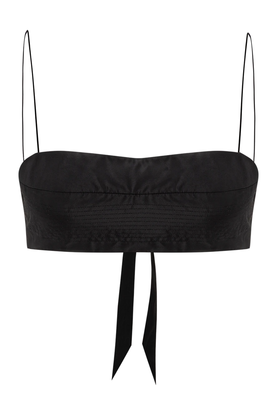 Fleur de Paris минималистичный бра топ с длинными завязками сзади 190210 - фото 1