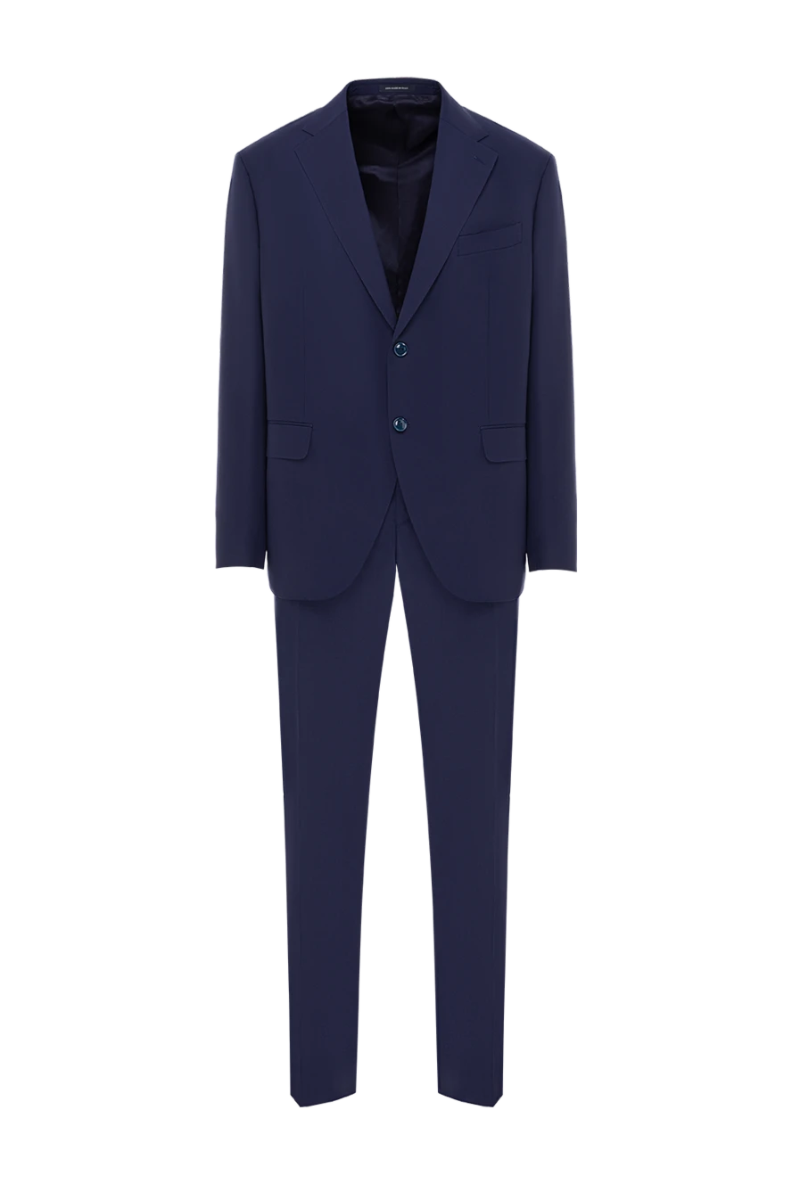 Sartoria Latorre men's blue suit with a two-button jacket 190241 - photo 1