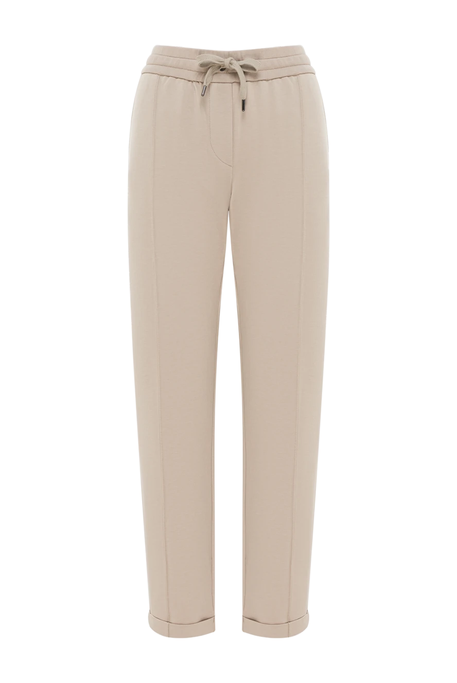 Brunello Cucinelli брюки трикотажные 190606 - фото 1