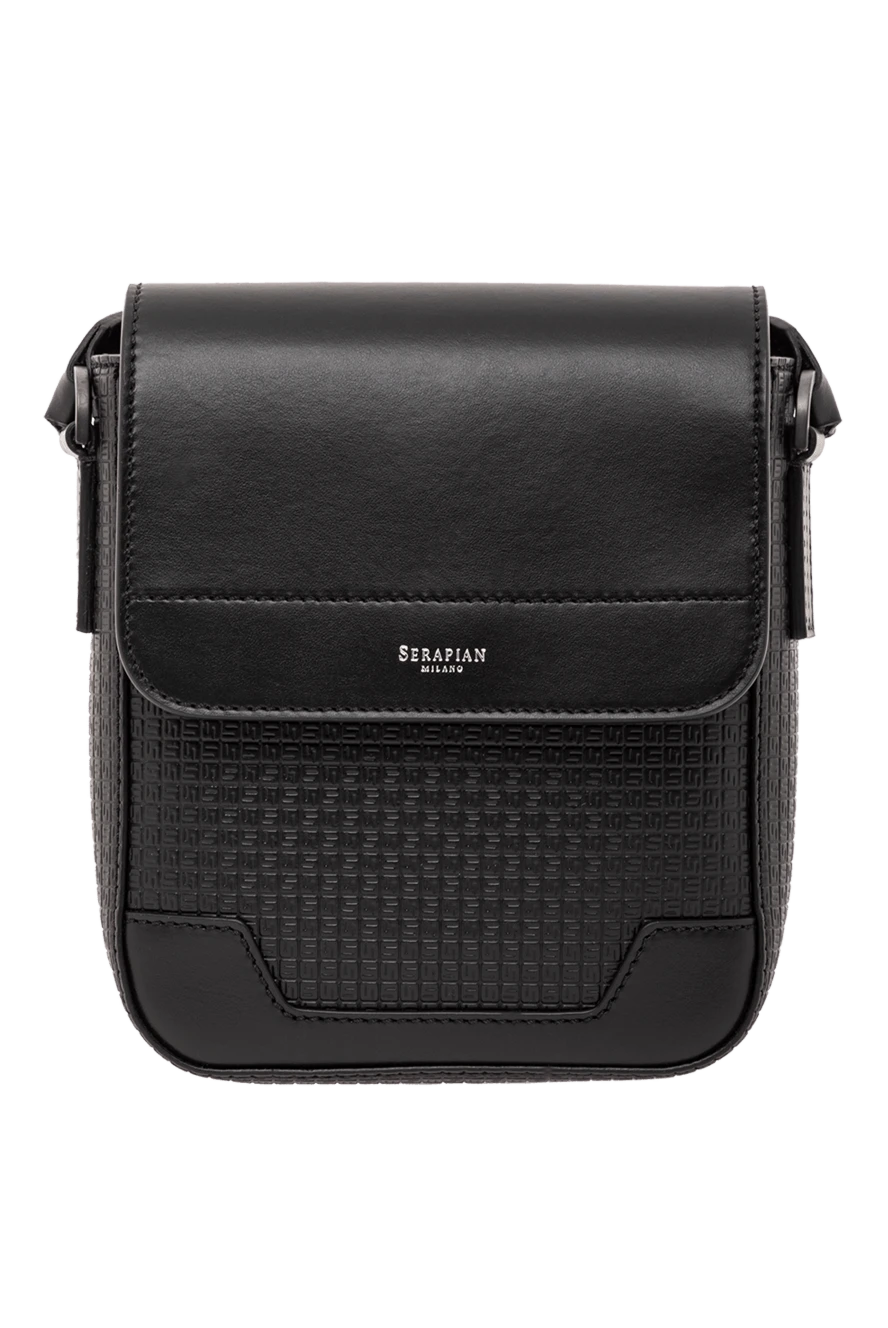 Serapian маленька сумка-месенджер із клапаном із тканини stepan синього кольору 190660 - фото 1