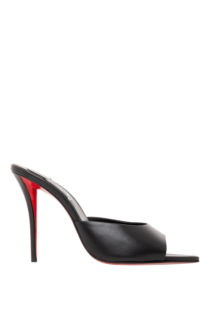 Christian Louboutin мюли miss z на шпильке 100 из кожи ягненка наппа 190855 - фото 1