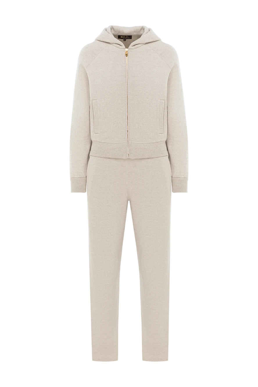 Loro Piana укорочене поло з бавовняного піку з вишитим логотипом dg 190973 - фото 1