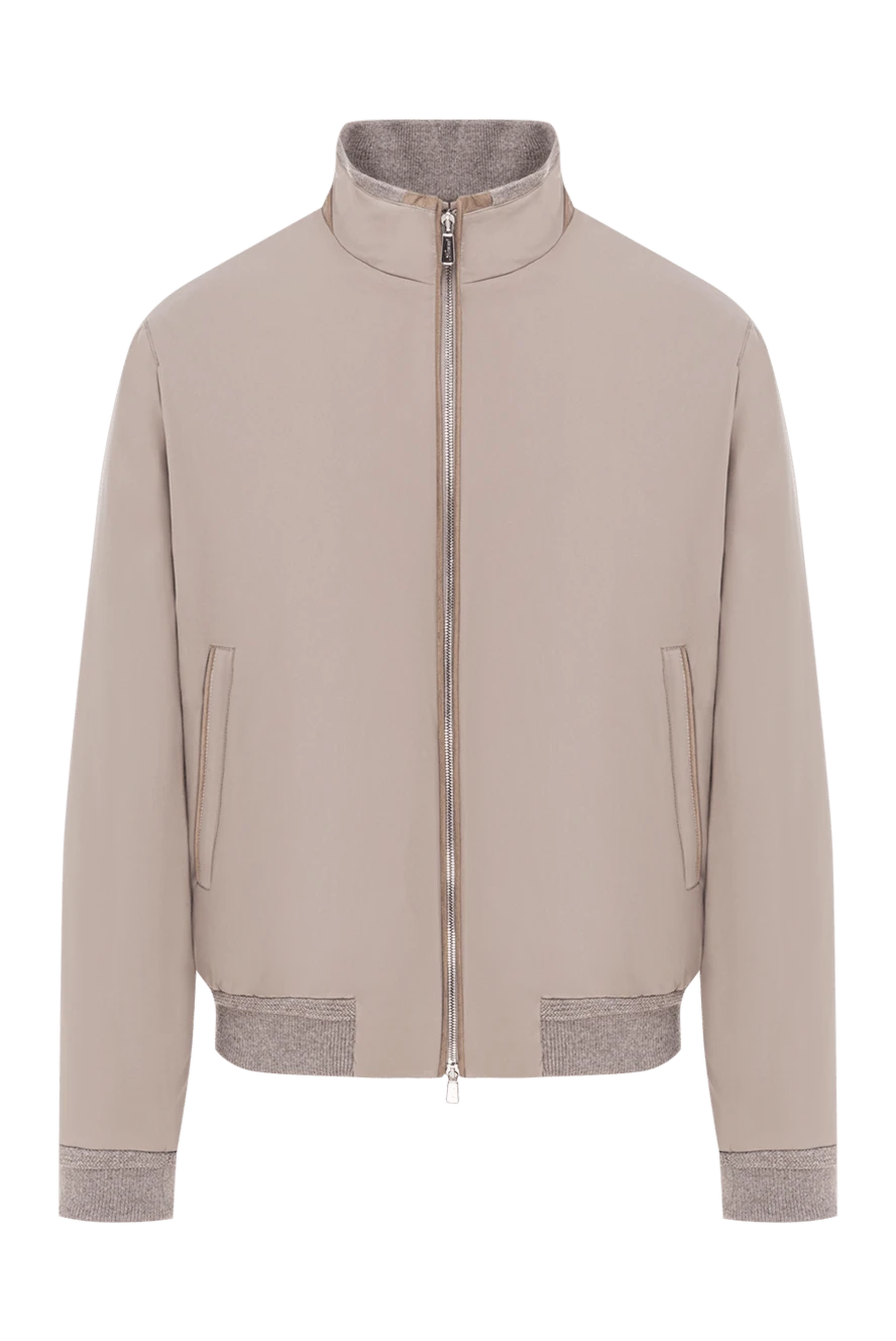 Lenoci insulated jacket in beige with soft lining 191131 - photo 1