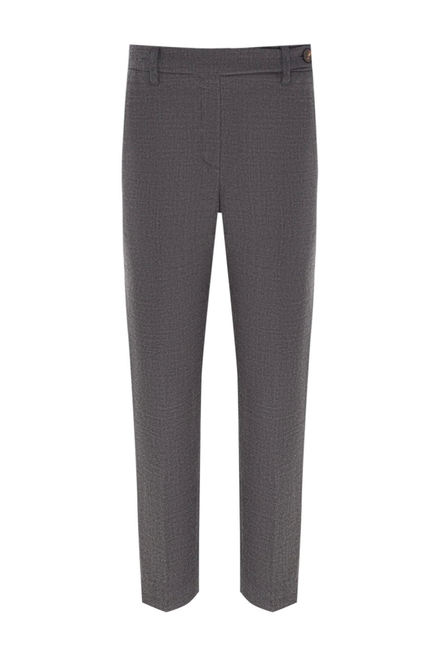 Brunello Cucinelli классические шерстяные брюки на каждый день 191324 - фото 1