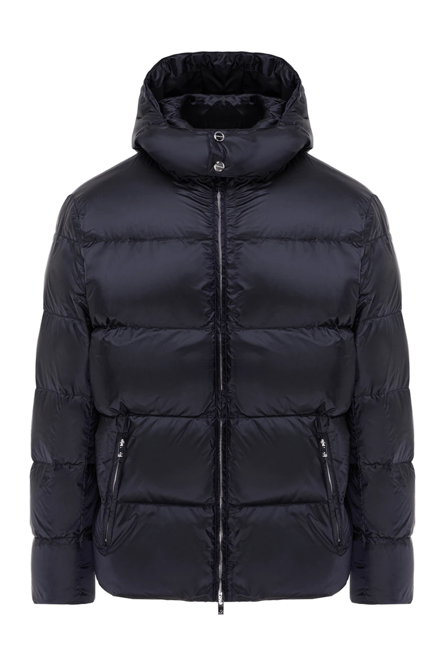 Tombolini smooth nylon down jacket with hood and zip closure 191470 - photo 1