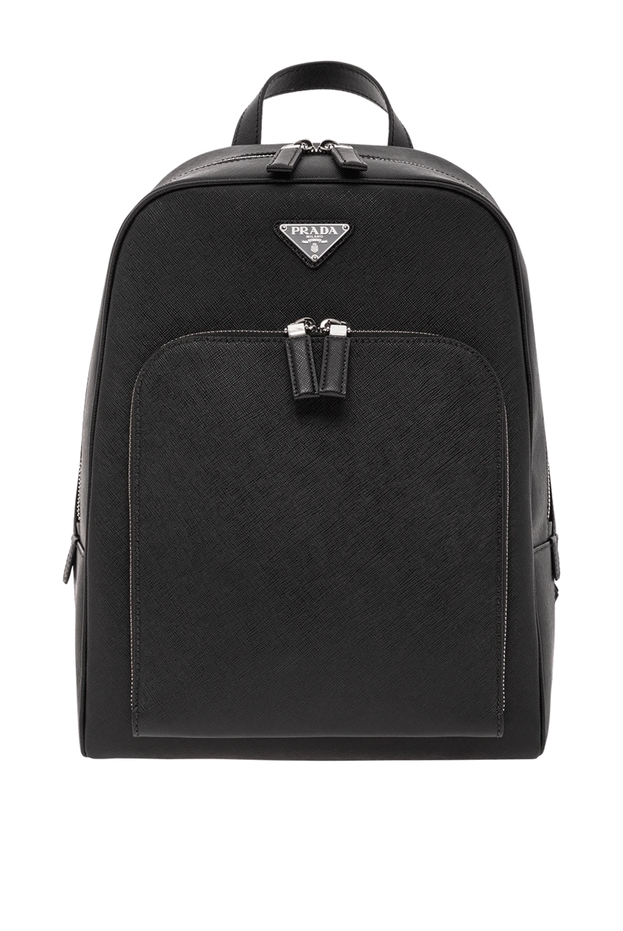 Prada black re-nylon saffiano leather backpack 191605 - photo 1