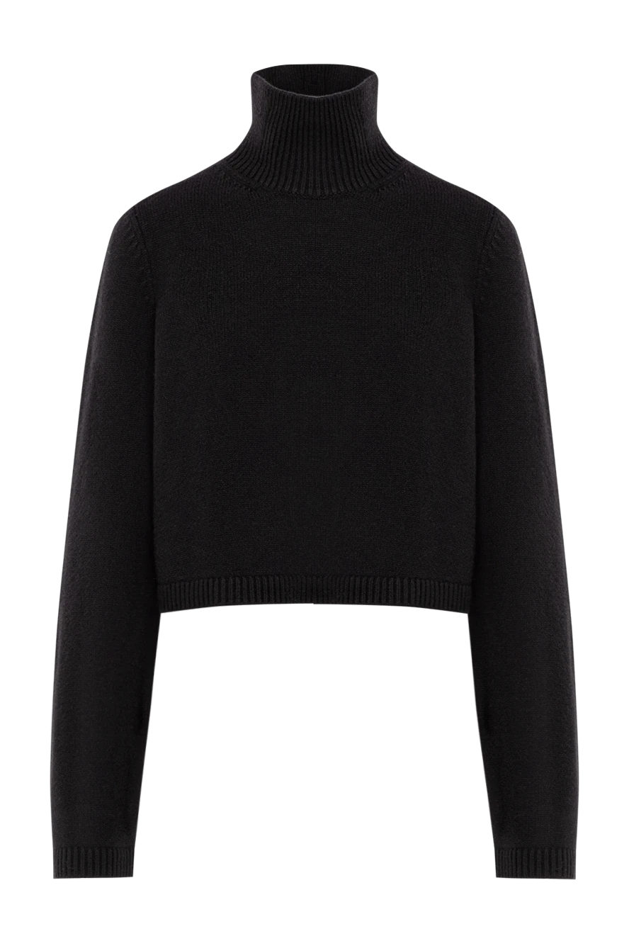 Alaia cashmere cropped turtleneck jumper 191705 - photo 1