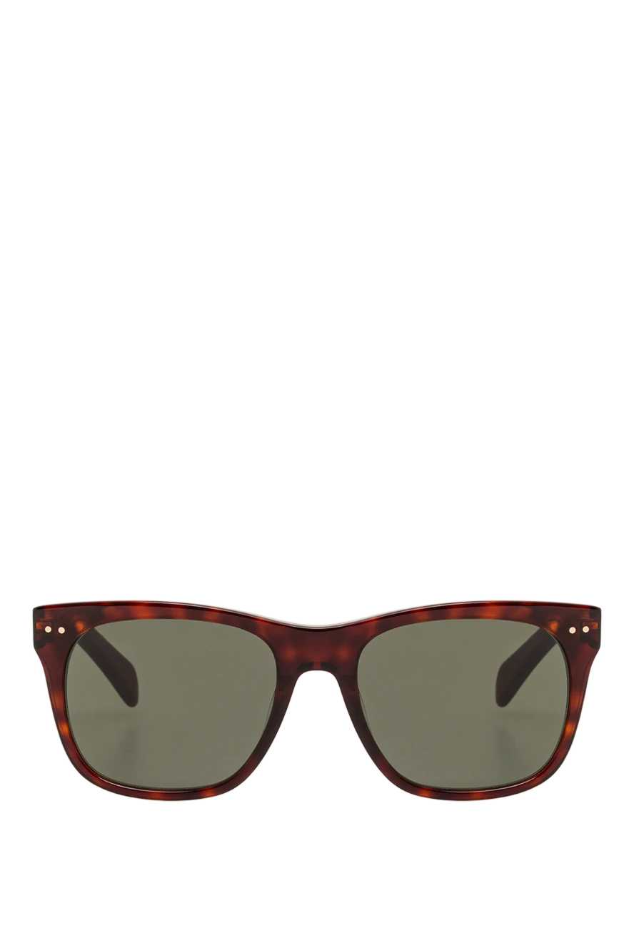 Celine квадратные солнцезащитные очки eyewear havana из ацетата 191752 - фото 1