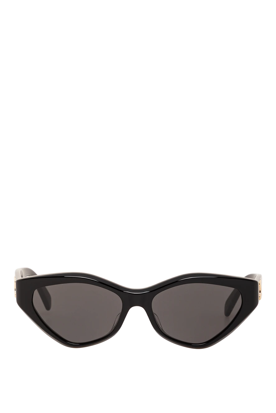 Celine сонцезахисні окуляри triomphe 17 у чорному кольорі 191754 - фото 1