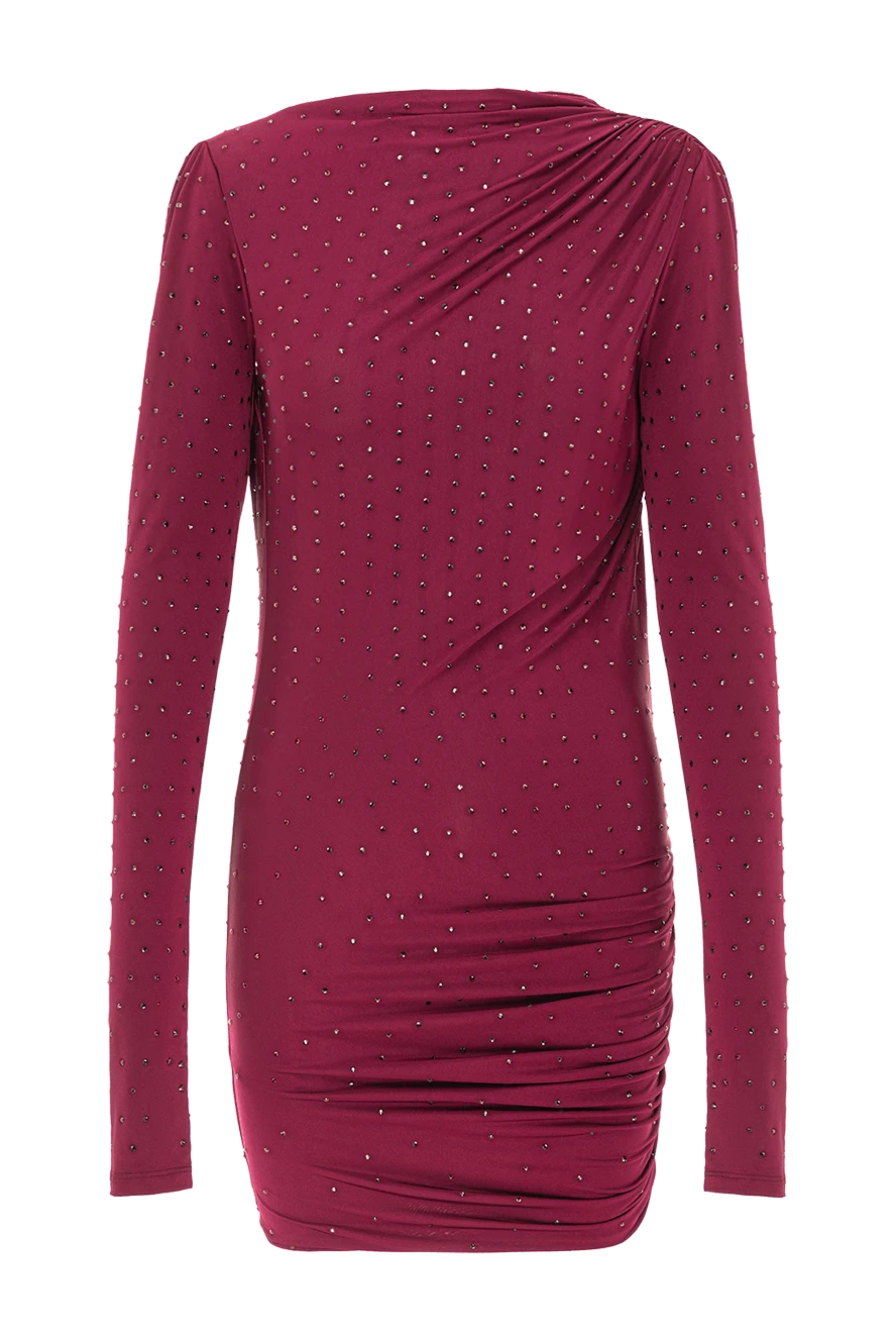 The Andamane міні-сукня з відкритою спиною та кристалами кольору фуксії 191788 - фото 1