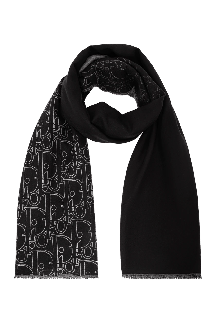 Dior a scarf made of soft wool and smooth silk with a graphic motif 191884 - photo 1