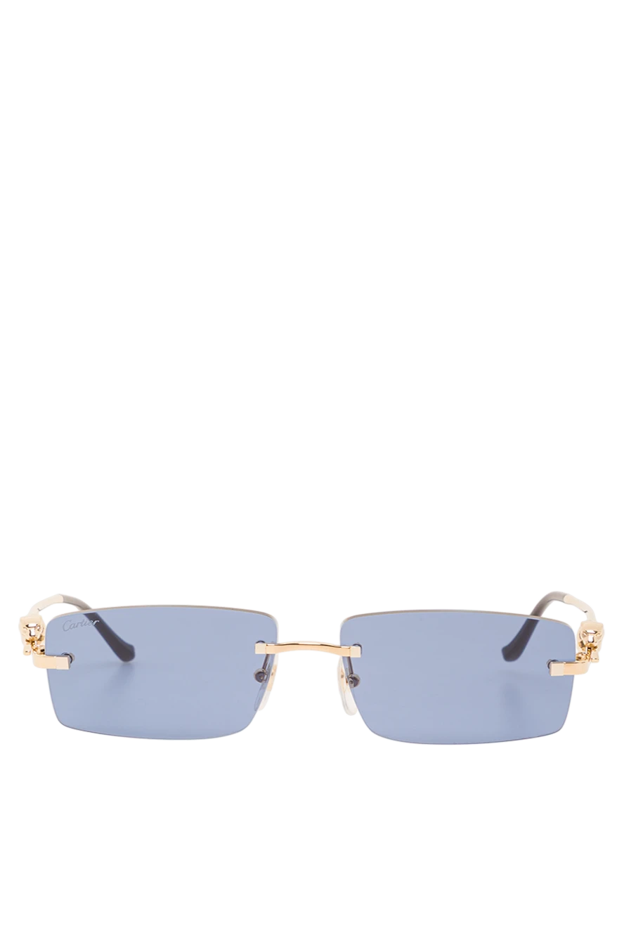 Cartier сонцезахисні окуляри без декору у вигляді голови пантери 192319 - фото 1