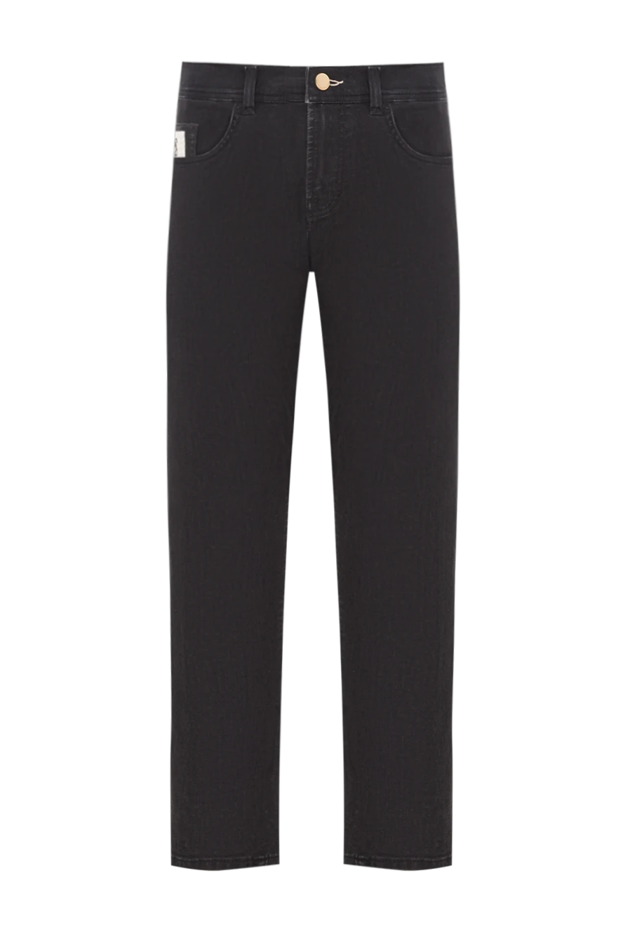 Scissor Scriptor чорні джинси з декоративною петлею на кишені 192367 - фото 1