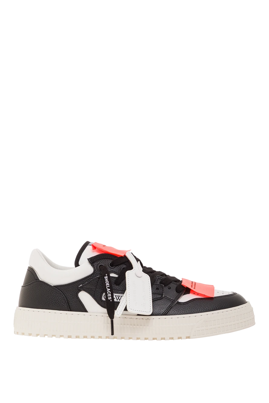 Off-White чоловічі кросівки 3.0 court low top з натуральної шкіри 192650 - фото 1