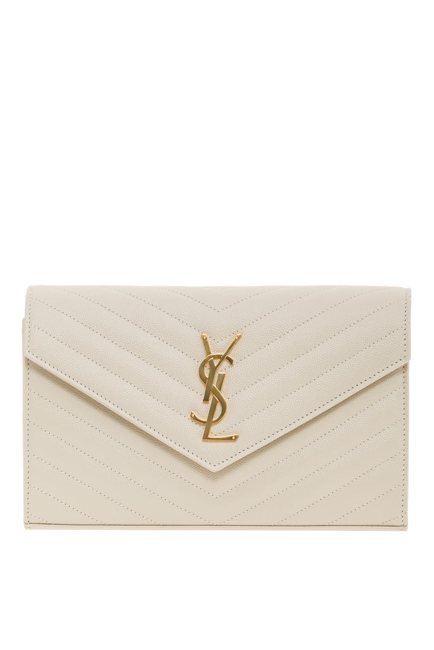 Saint Laurent классическая сумочка на цепочке с культовой стежкой шеврон 192781 - фото 1