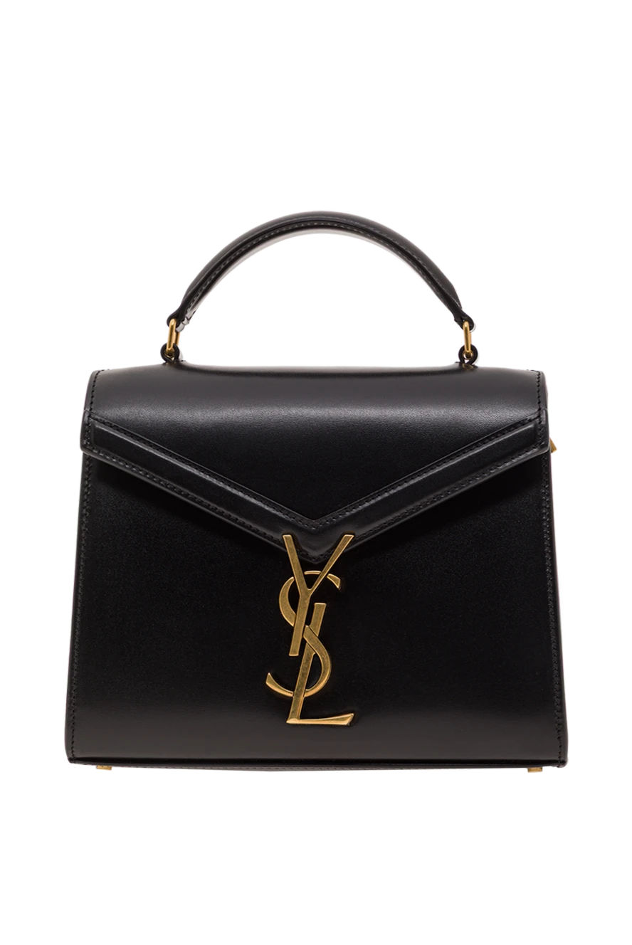 Saint Laurent миниатюрная сумка cassandra с верхней ручкой из гладкой кожи 192791 - фото 1
