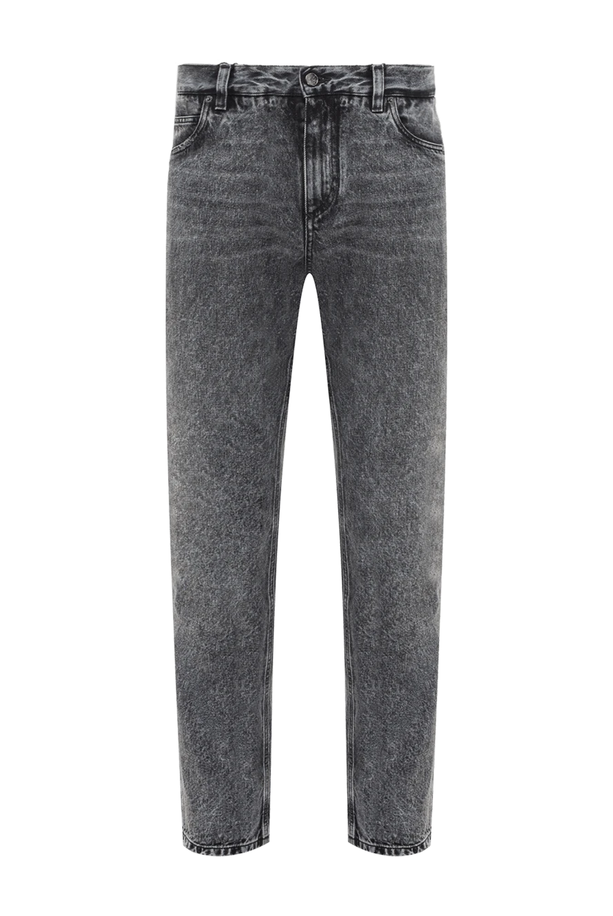 Dolce & Gabbana men's gray jeans in a five-pocket style made of 100% cotton 193398 - photo 1