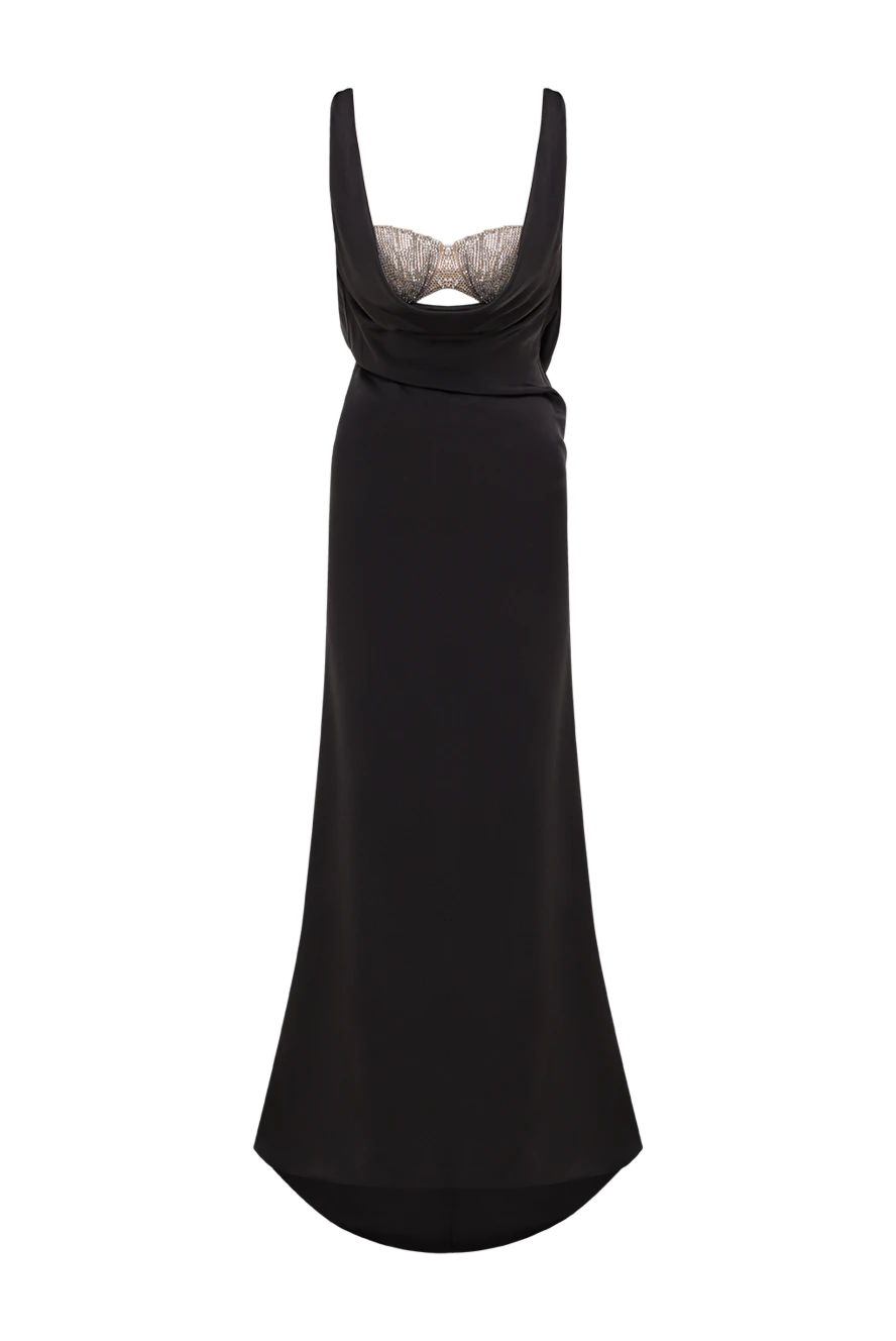 Giuseppe Di Morabito чорна вечірня сукня максі облягаючого силуету 193429 - фото 1