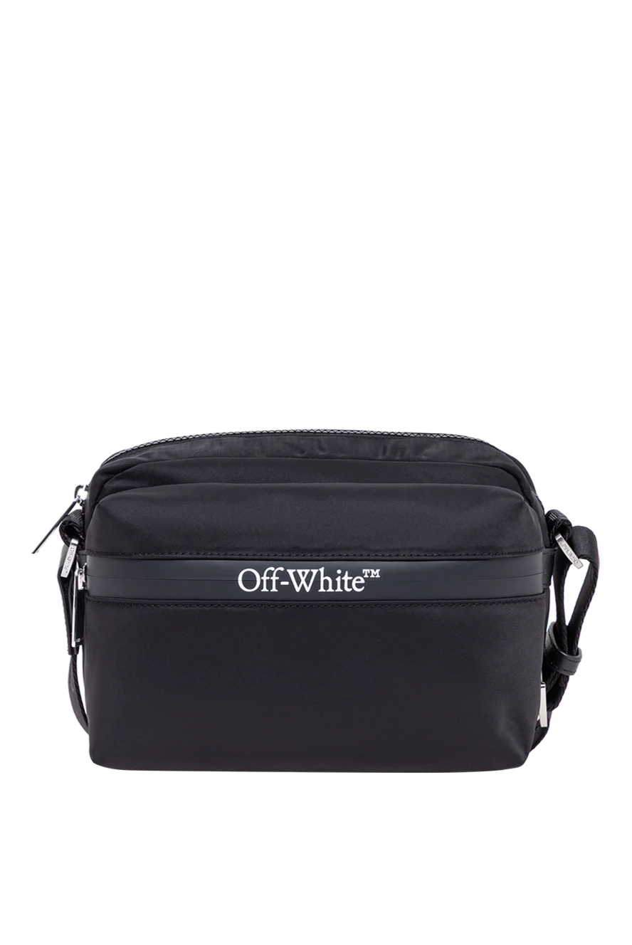 Off-White мужская сумка через плечо outdoor camera bag в классическом черном цвете 193820 - фото 1