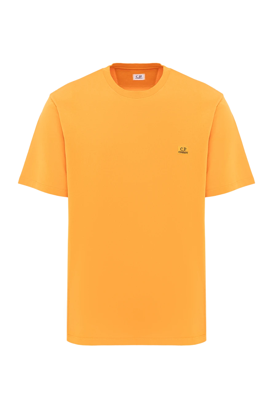 C.P. Company men's bright orange cotton jersey t-shirt 193838 - photo 1