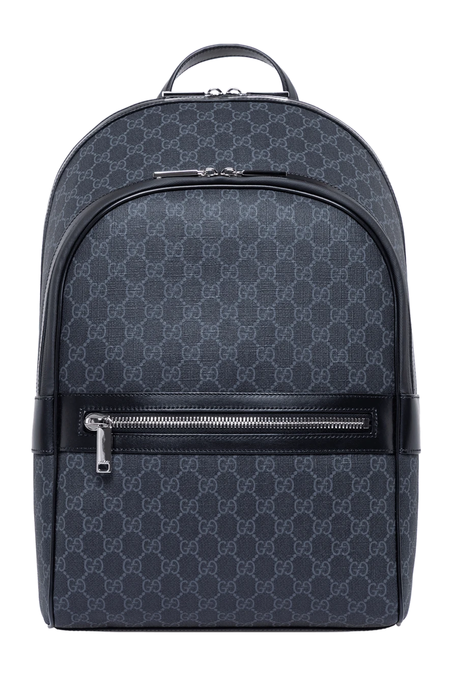 Gucci рюкзак porter среднего размера серого цвета 194032 - фото 1