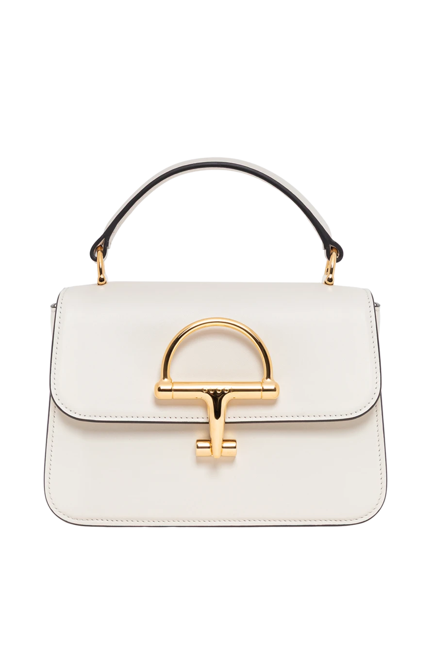 Gucci small siena top handle bag in white 194291 - photo 1