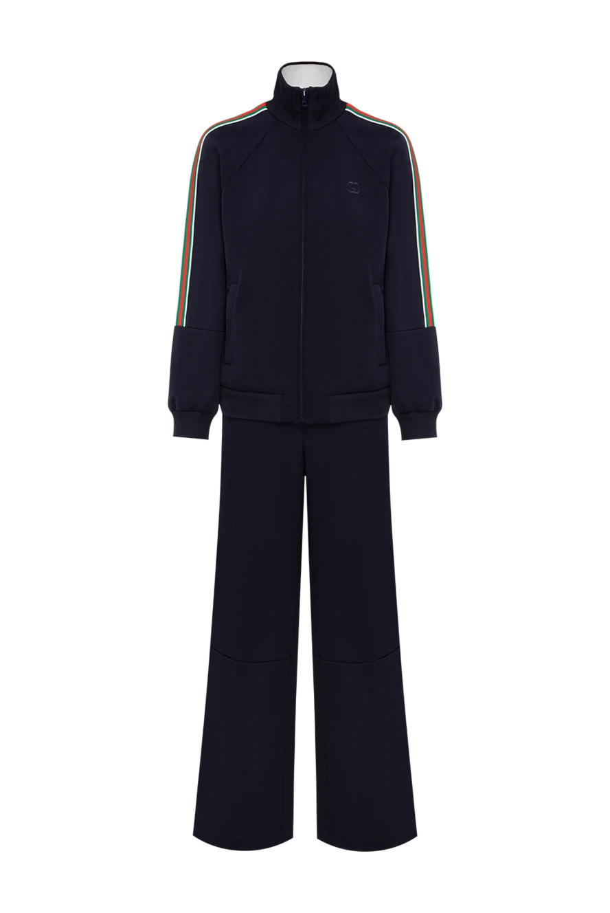 Gucci knitted tracksuit with a zip and a signature web stripe 194317 - photo 1