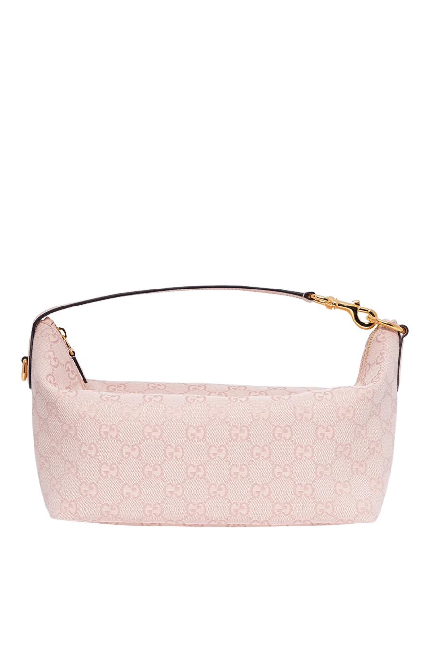 Gucci medium vanity bag with top handle in pink 194326 - photo 1