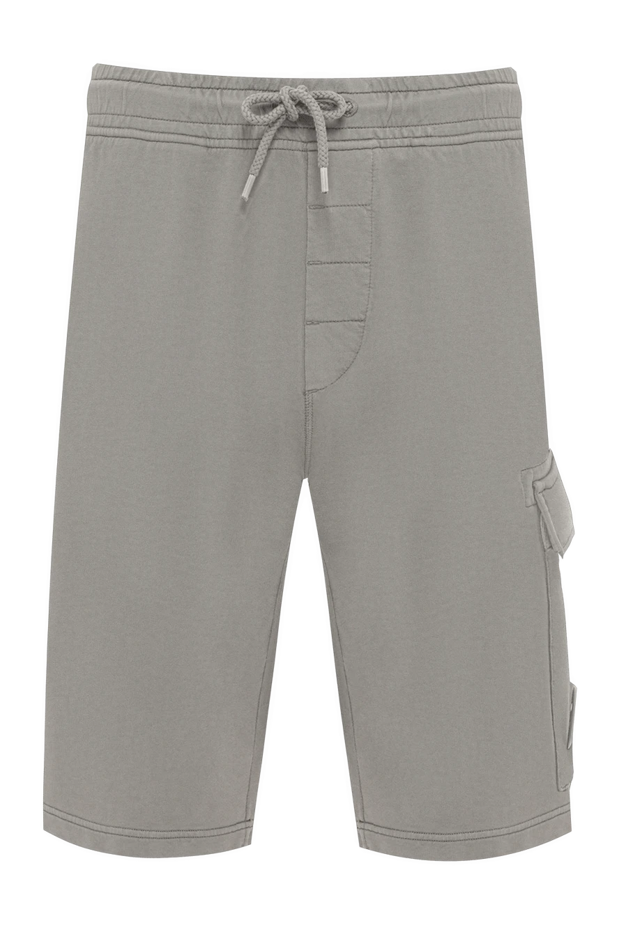 C.P. Company men's grey knit cargo shorts 194466 - photo 1