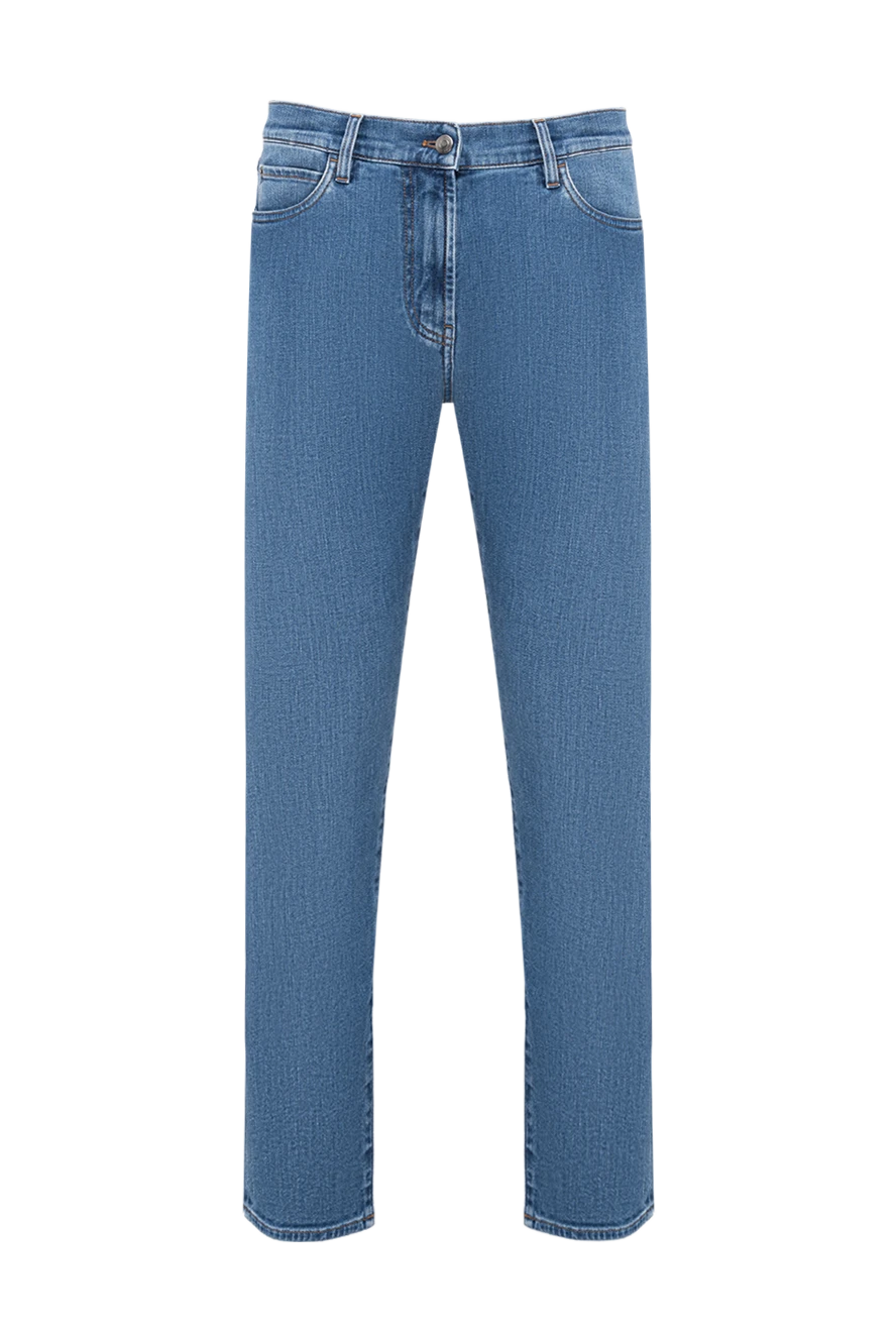 Loro Piana м'які звужені джинси doccio з японського деніму 194597 - фото 1