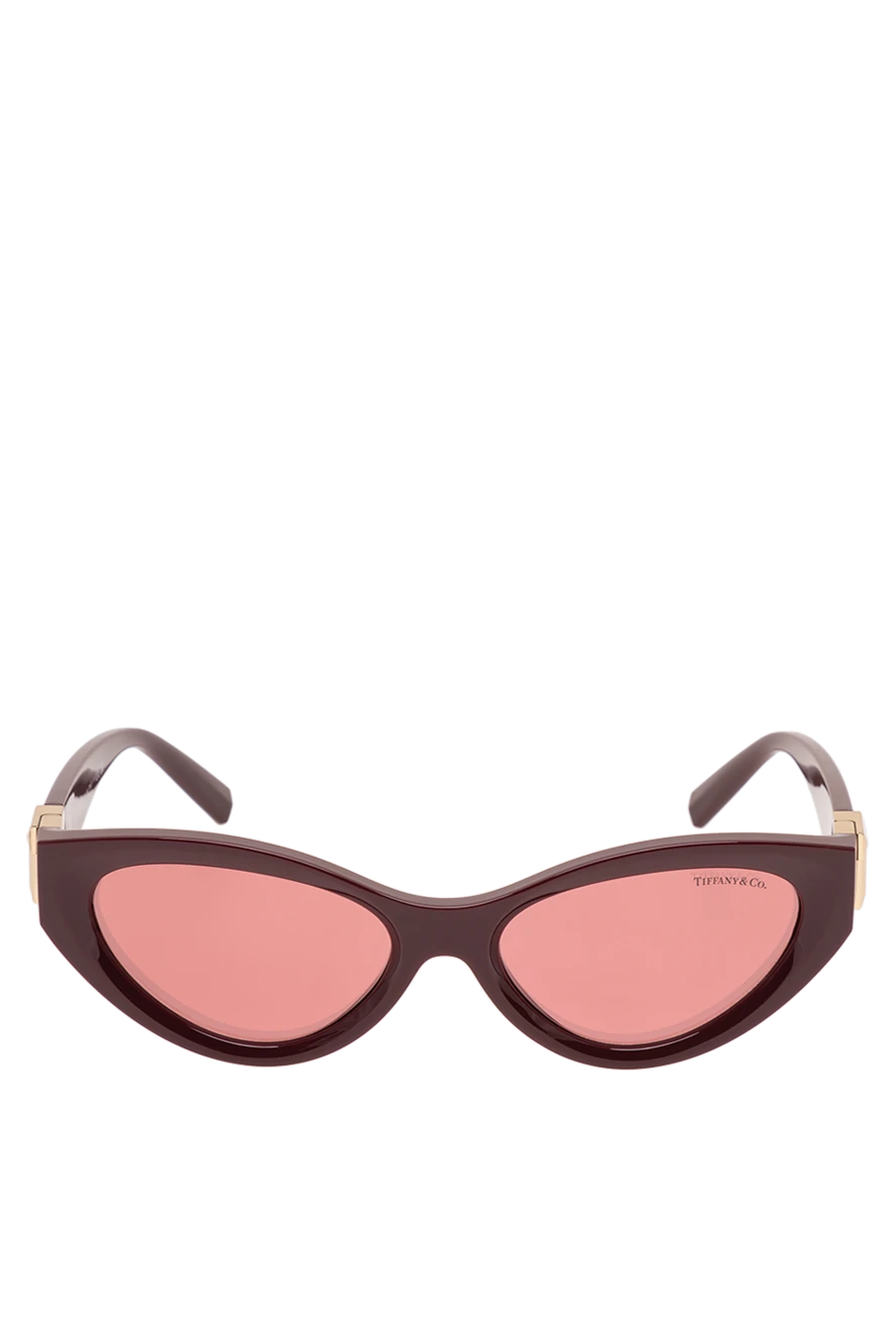 Tiffany&Co cat-eye sunglasses with burgundy frames 194858 - photo 1