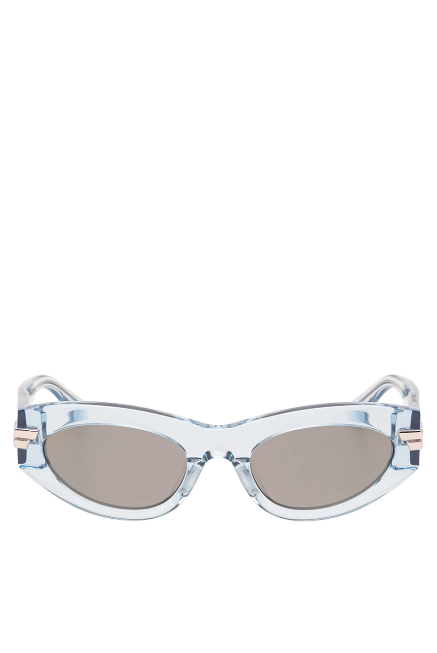 Bottega Veneta women's cat-eye sunglasses in translucent acetate 194916 - photo 1