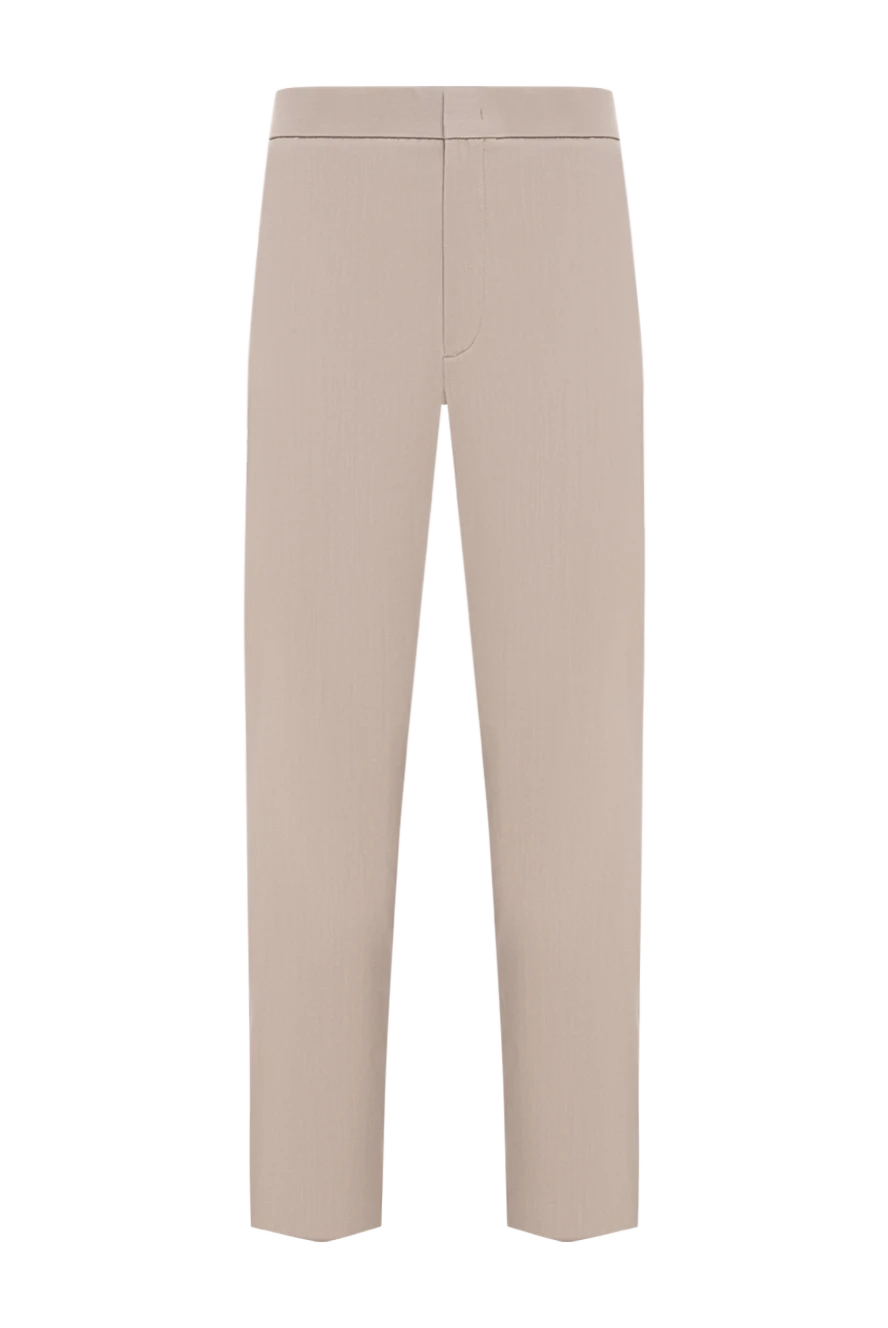 Loro Piana men's beige knit trousers from leisure city 195946 - photo 1