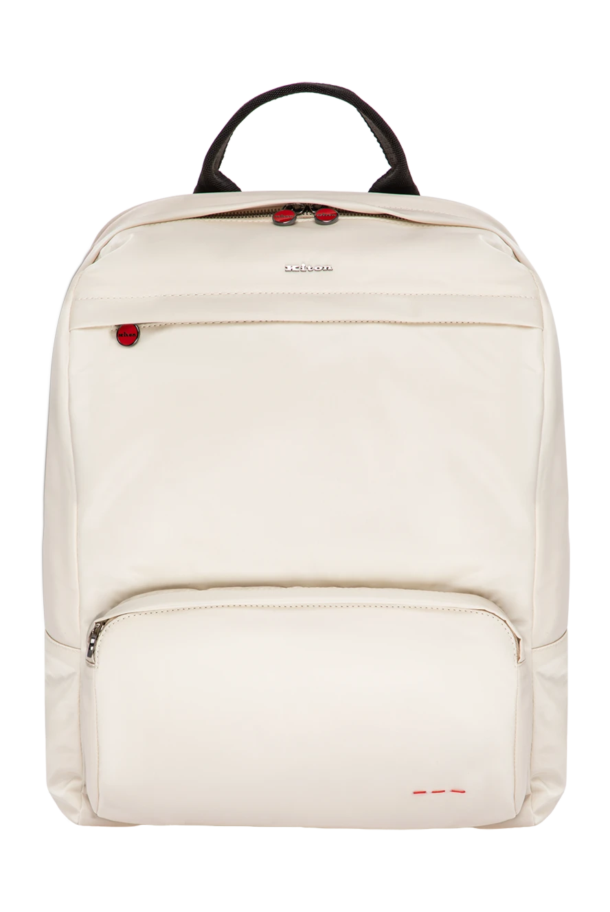 Kiton чоловічий рюкзак technical urban sports backpack білого кольору 196471 - фото 1
