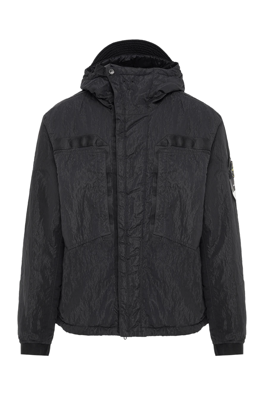 Stone Island технологичный демисезонный жакет warp rib nylon-tc с ветрозащитным капюшоном 197761 - фото 1