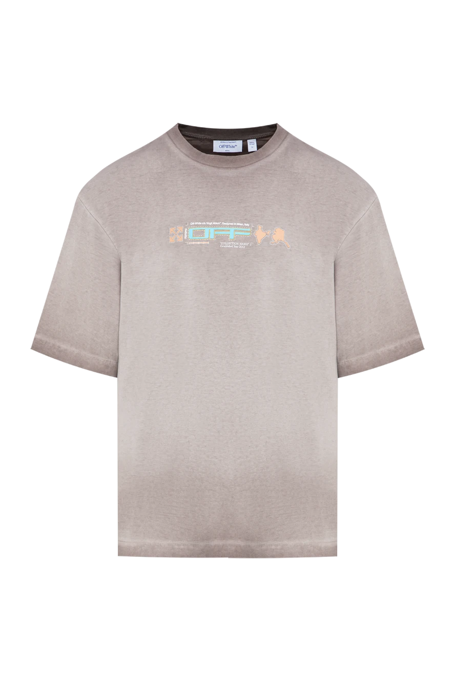 Off-White бавовняна футболка archigeography arrow skate tee в естетиці стрітвіру 197839 - фото 1