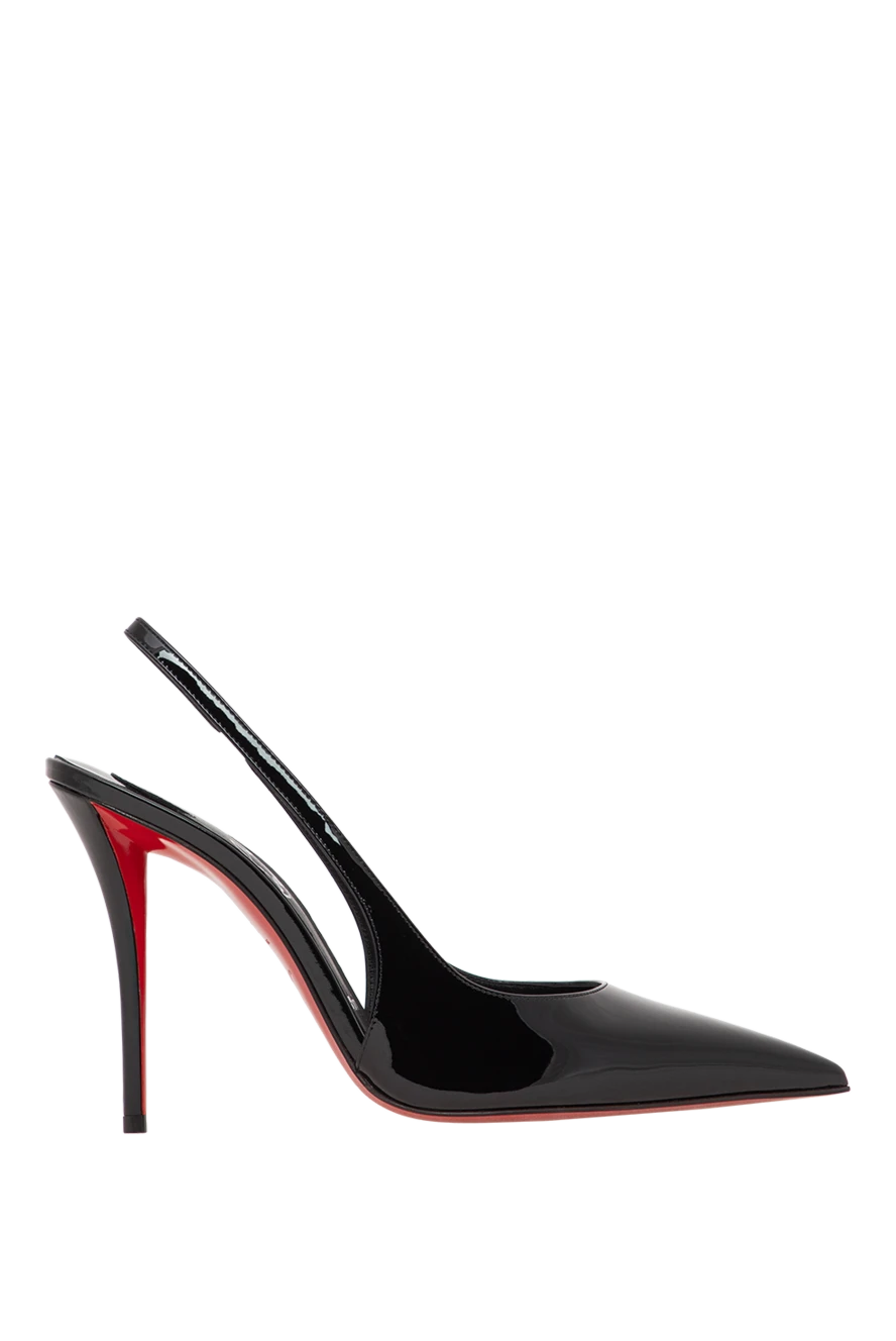 Christian Louboutin miss z sling back patent leather high heel women's slingback shoes 197859 - photo 1