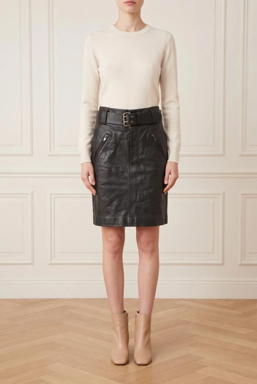 Saint Laurent leather skirt 197877 - photo 1