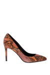  Gucci - textured leather. python skin. Heel height: 10 centimeters. Country of manufacture: Italy. Care: specialized cleaning - photo 6