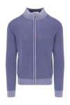 Umberto Vallati  - Contrast cuffs and collar. 100% cotton. Closure: Zipper. Country of manufacture: Italy. Care: specialized cleaning - photo 7