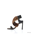  Brunello Cucinelli - fur. genuine leather, mink fur. buckle. Heel: 10 cm. Country of manufacture: Italy. Care: specialized cleaning - photo 6