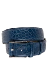  Tardini - Textured leather. 100% crocodile leather. Size: Width 4cm. Buckle. Country of manufacture: Italy. Care: specialized cleaning - photo 4