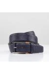 Cesare di Napoli  - Decor: Textured leather. Composition: 100% crocodile leather. Size: Width 3.5cm. Clasp: Buckle. Country of manufacture: Italy. Care: specialized cleaning - photo 5