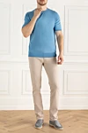 Cesare di Napoli  - Short sleeve. 55% silk, 45% cotton. Country of manufacture: Italy. Care: specialized cleaning - photo 7