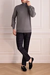 Brunello Cucinelli  - High neck. 70% cashmere, 30% silk. Country of manufacture: Italy. Care: specialized cleaning - photo 9