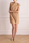  Brunello Cucinelli - zipper. sleeveless, epaulettes on the shoulders. 100% genuine leather. Country of manufacture: Italy. Care: specialized cleaning - photo 6
