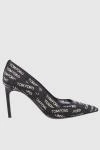  Tom Ford - logo print all over the surface. textile, leather. Heel height: 9.5 centimeters. Country of manufacture: Italy. Care: specialized cleaning - photo 8