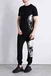 Philipp Plein  - Skull print. 100% cotton. Closure: Elastic waistband with drawstring. Two side pockets. Country of manufacture: Italy. Care: specialized cleaning - photo 7